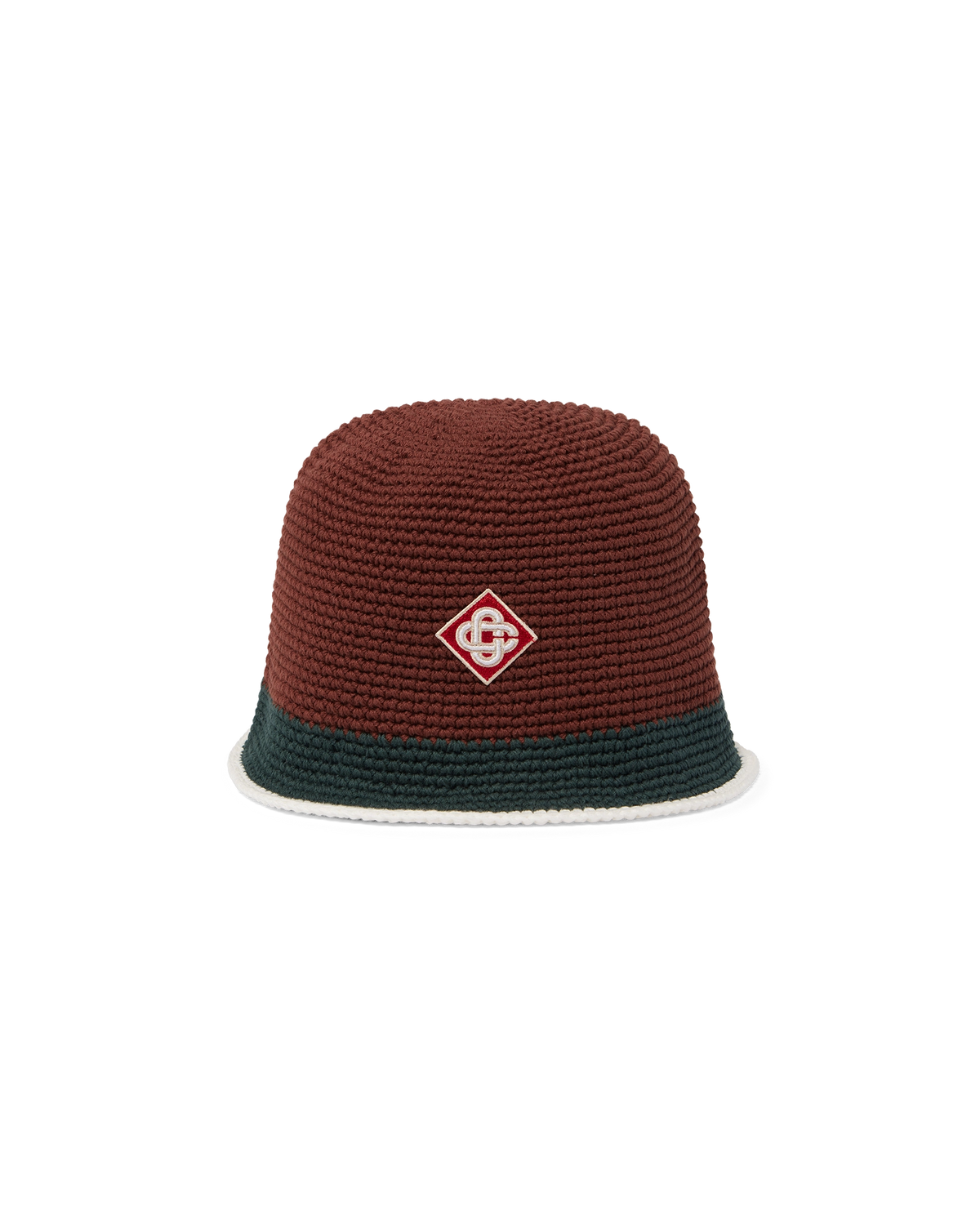 Mesh Stripe Crochet Hat
