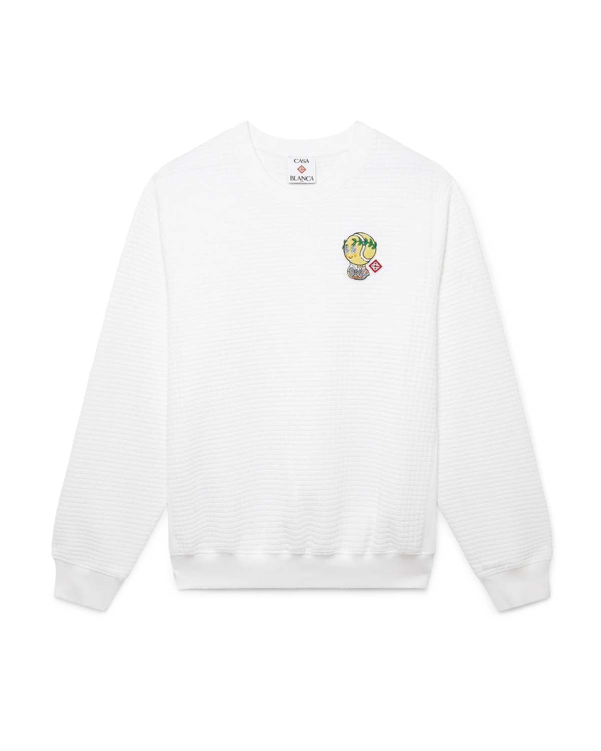 Tennis Mascot Quilted Sweatshirt