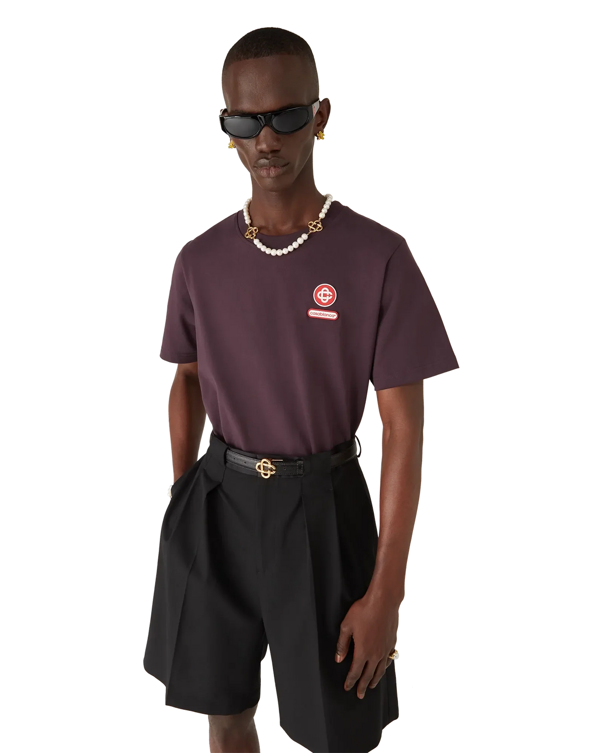Logo Patch Short Sleeve T-Shirt