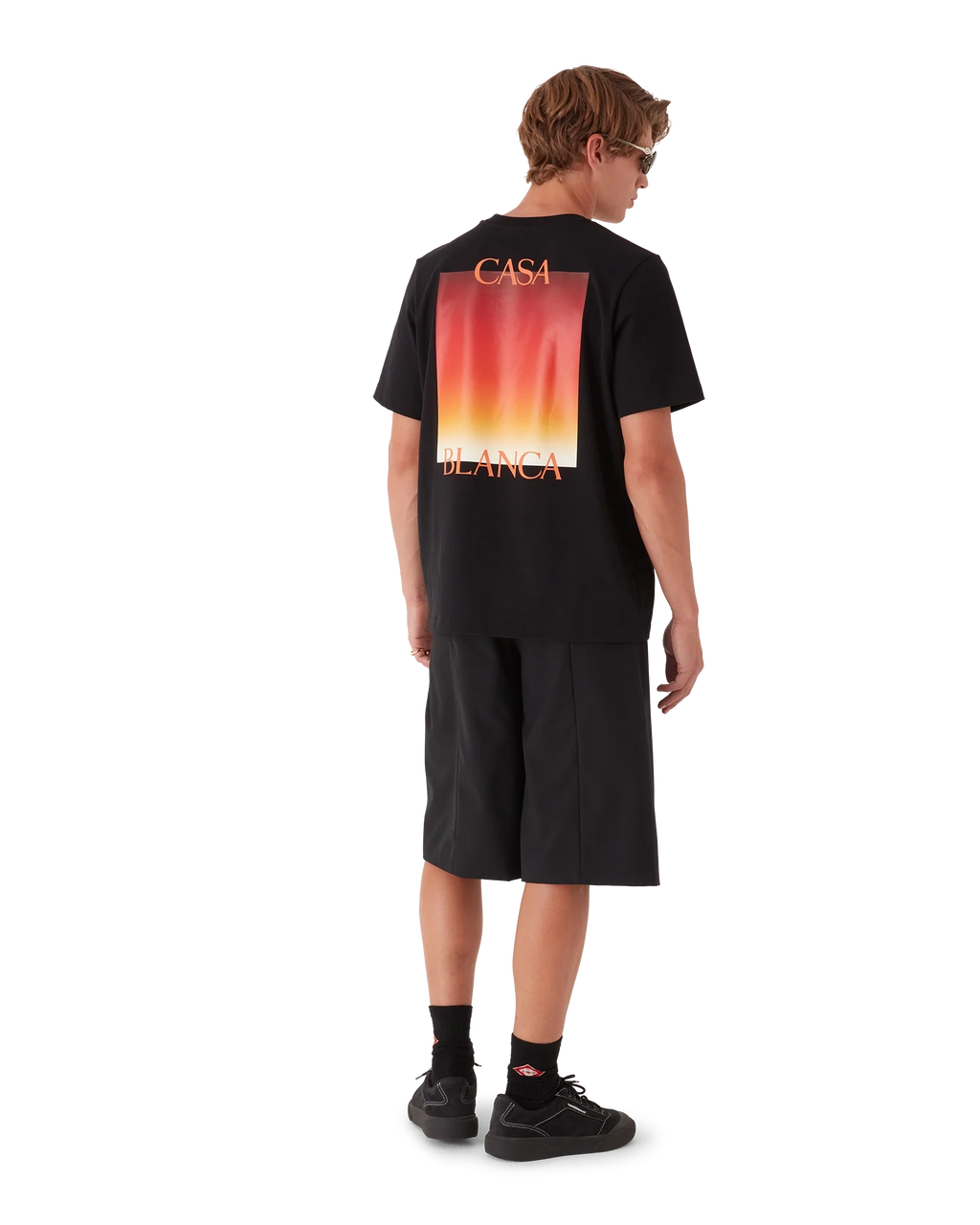 Gradient Square Short Sleeve T-Shirt