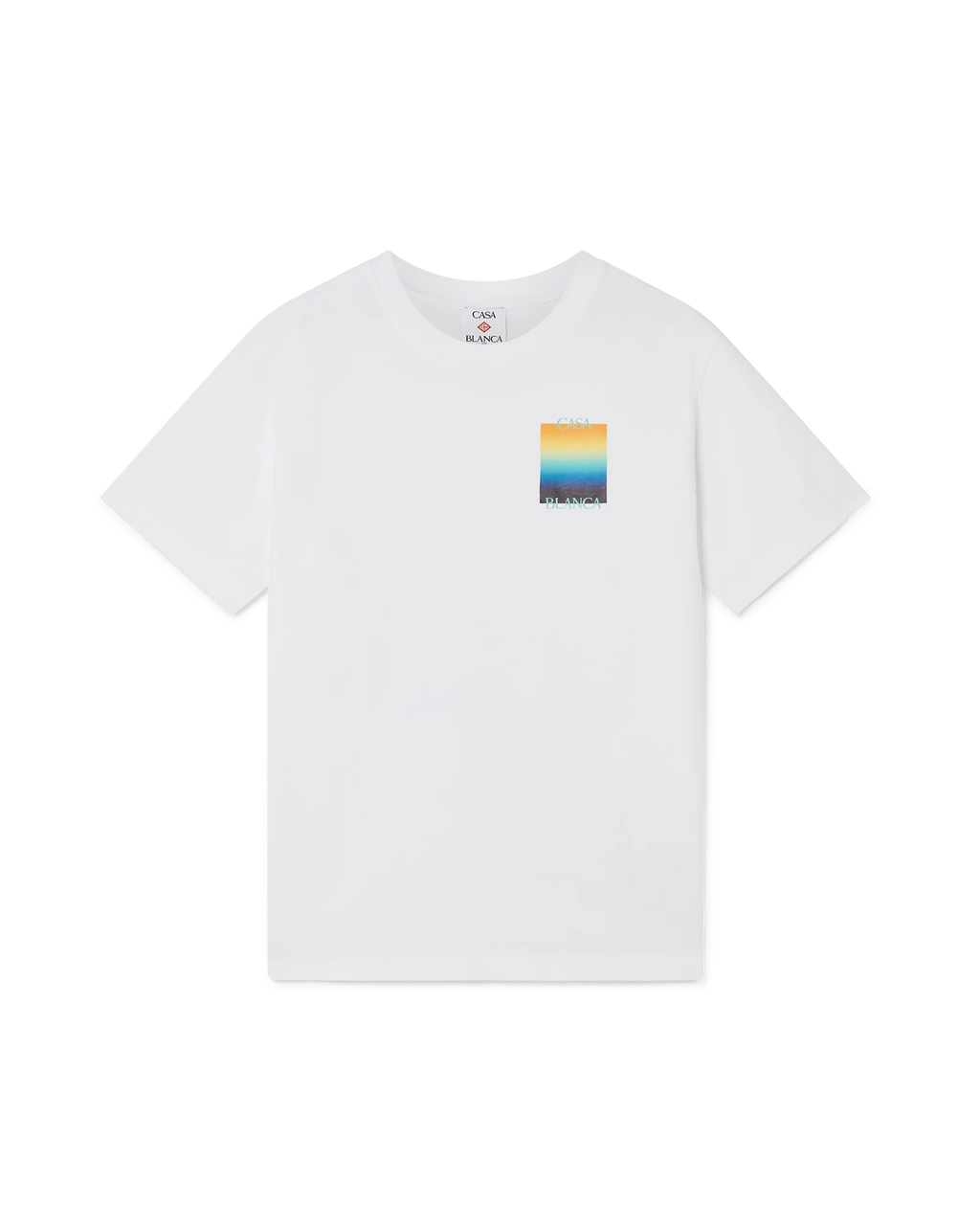 Gradient Square Short Sleeve T-Shirt