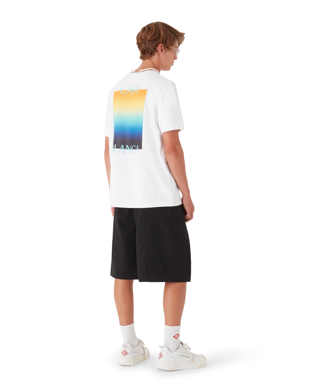 Gradient Square Short Sleeve T-Shirt