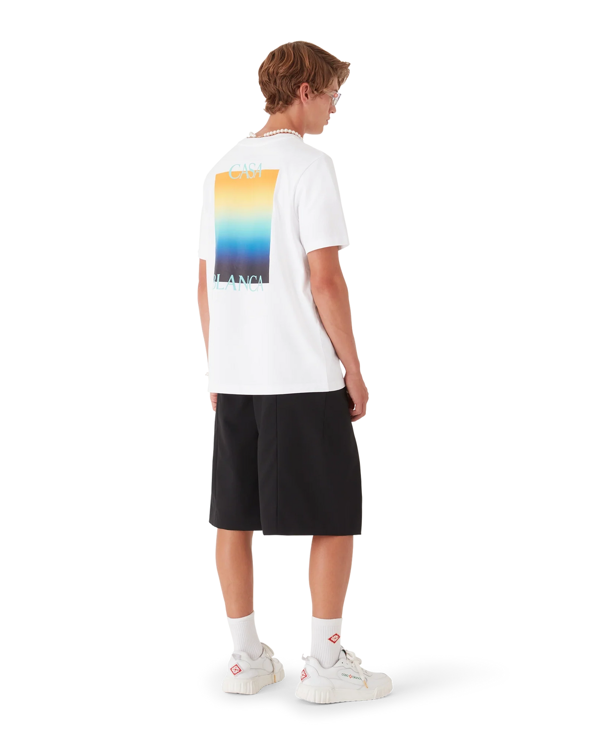 Gradient Square Short Sleeve T-Shirt