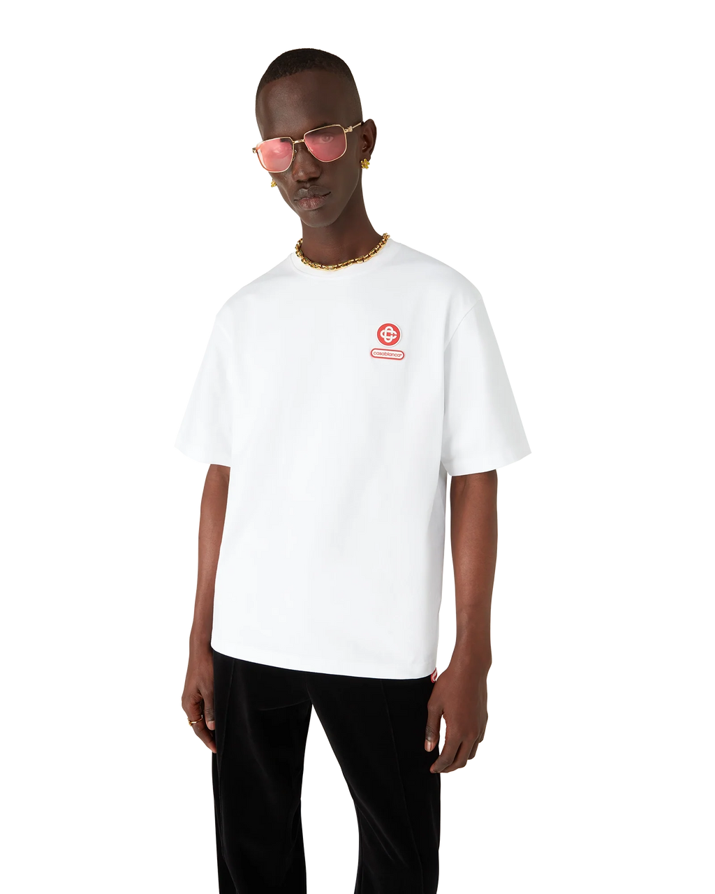 Logo Patch Short Sleeve T-Shirt
