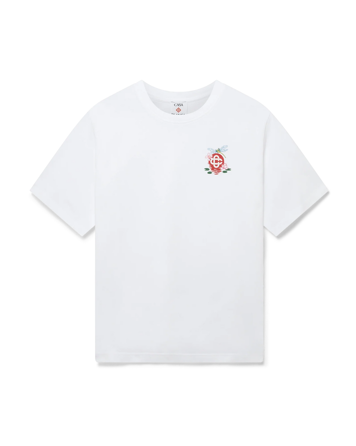 Dragonfly Floral Oversized Short Sleeve T-Shirt