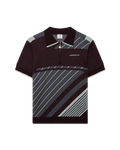 Merino Diagonal Tennis Polo