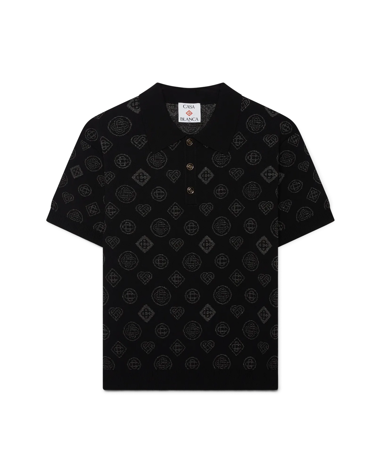 Monogram Jacquard Polo