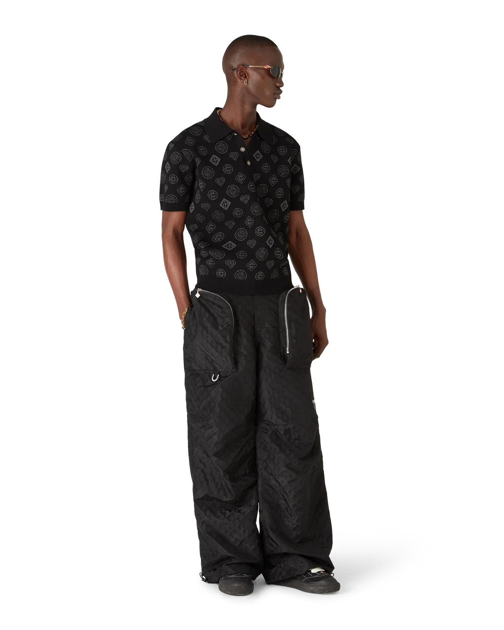 Monogram Jacquard Polo