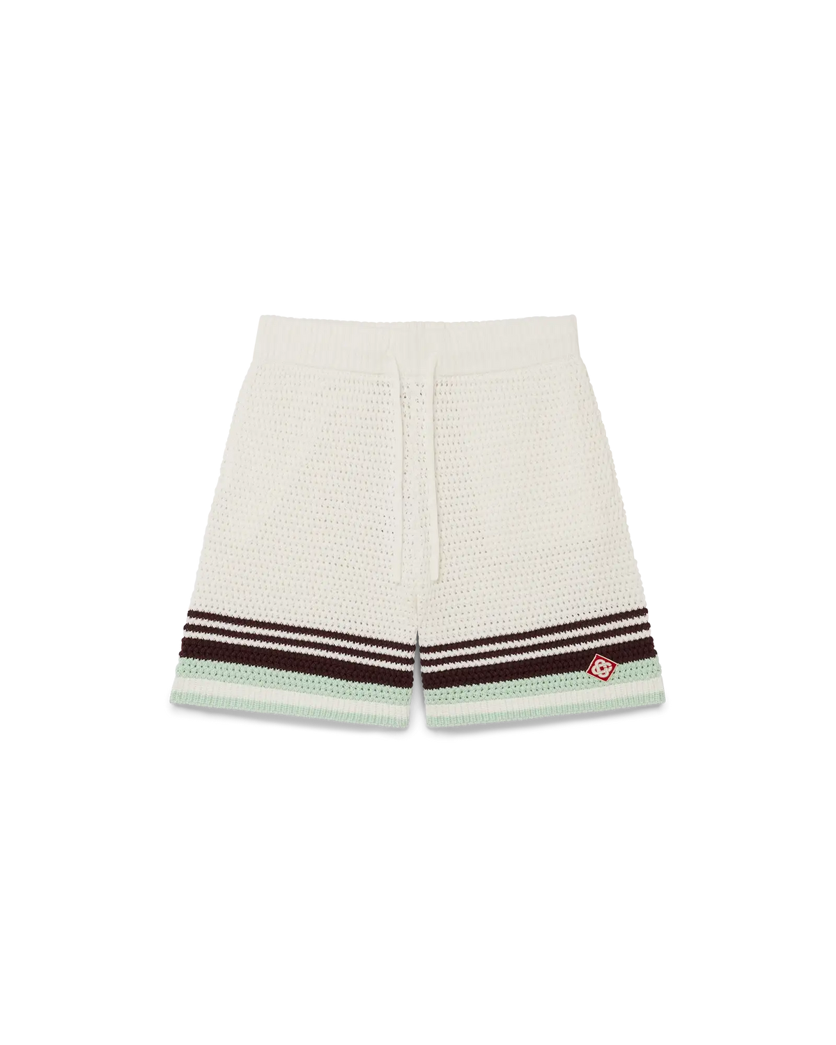Cotton Tennis Crochet Shorts