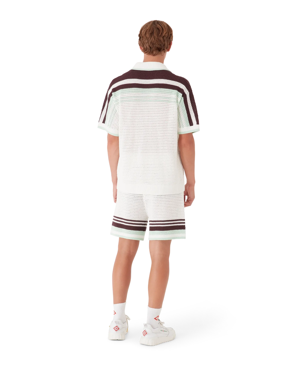 Tennis Cotton Crochet Shorts