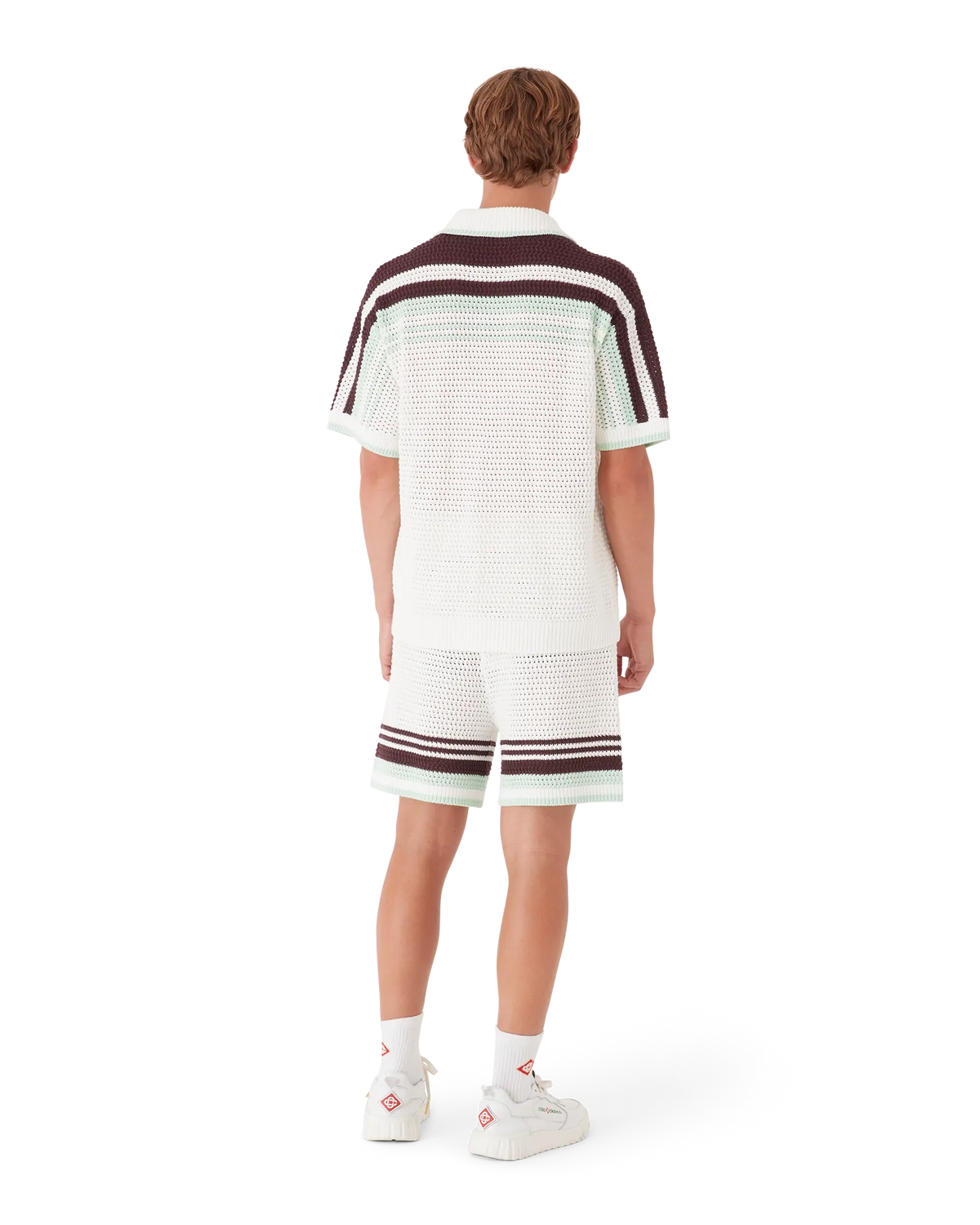 Tennis Cotton Crochet Shorts