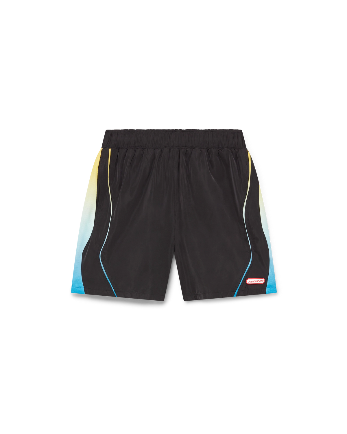 Aubergine Gradient Football Shorts