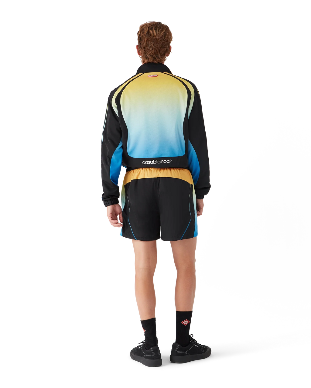 Gradient Football Shorts