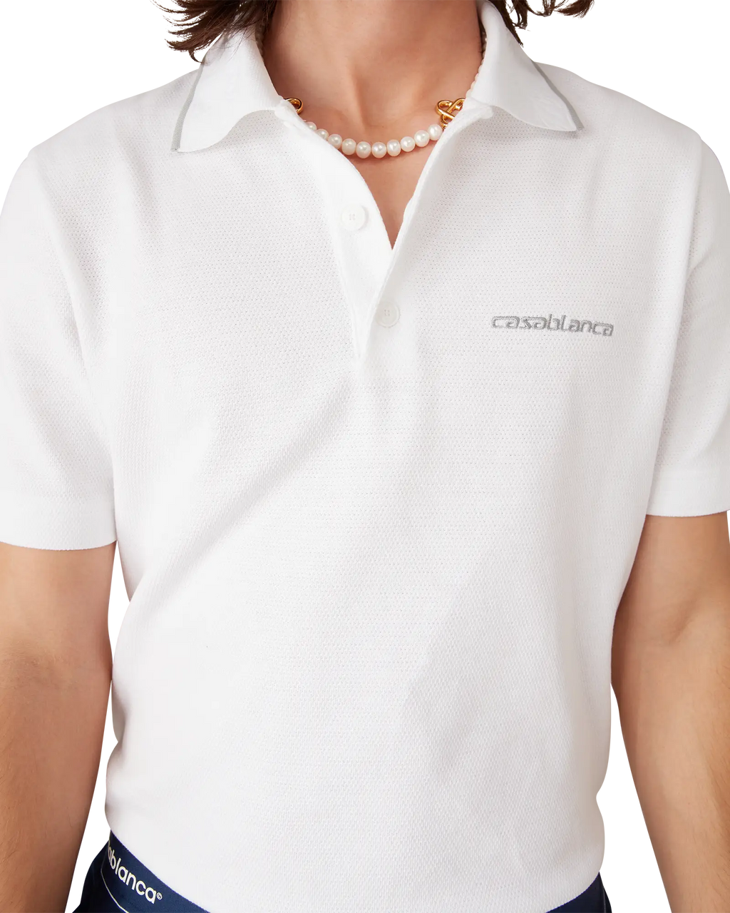 Laurel Pique Short Sleeve Polo Shirt
