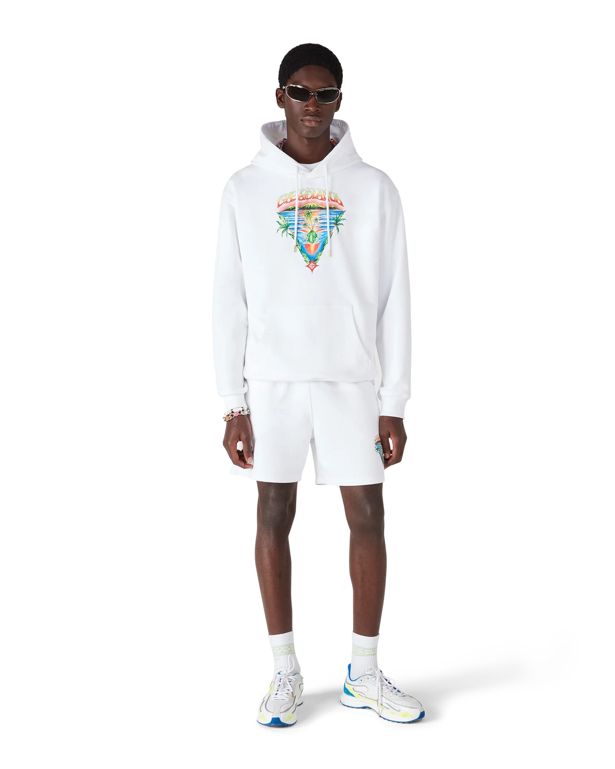 Innocence Triangle Long Sleeve Hooded Sweatshirt
