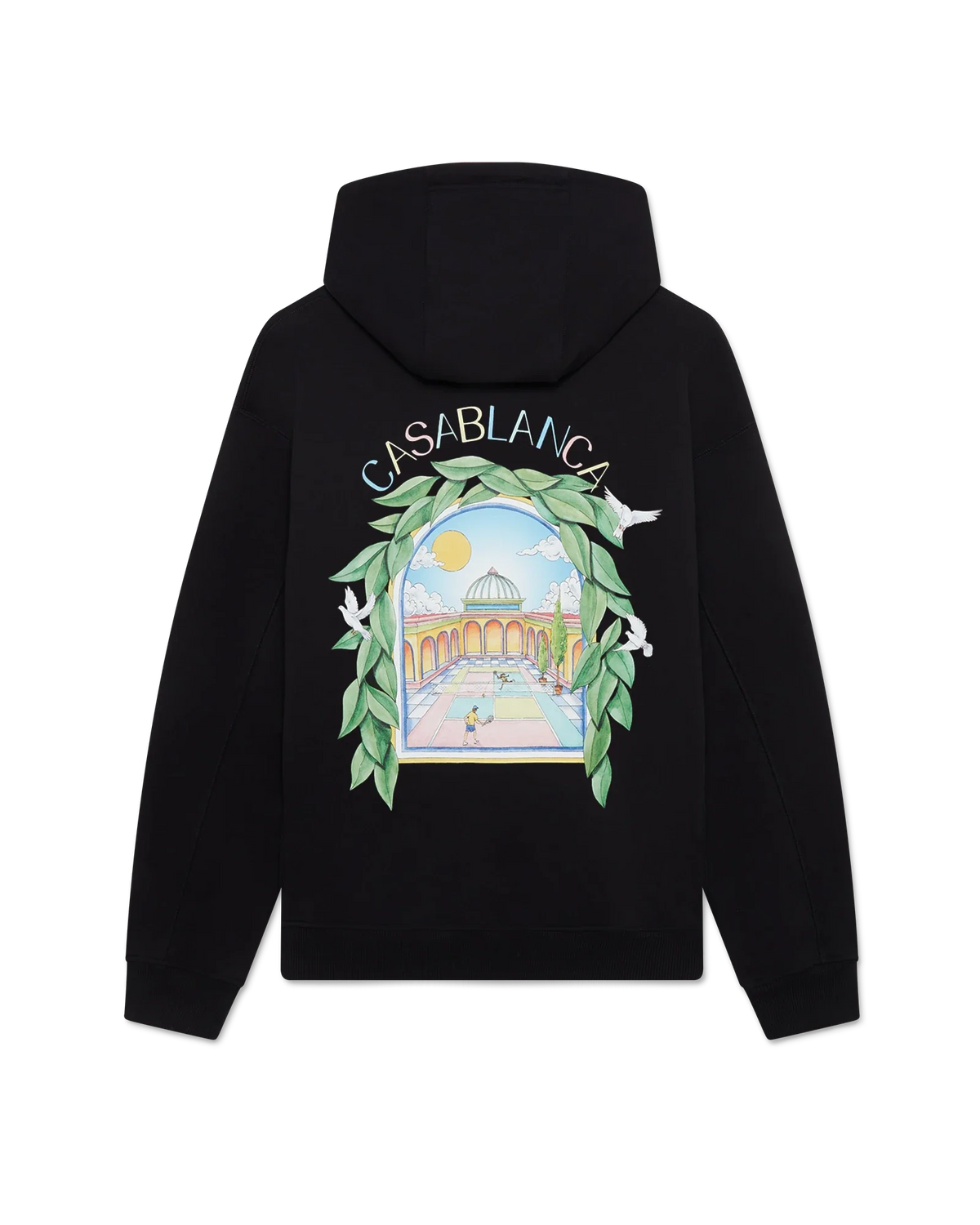 Black L'Arche Hooded Sweatshirt