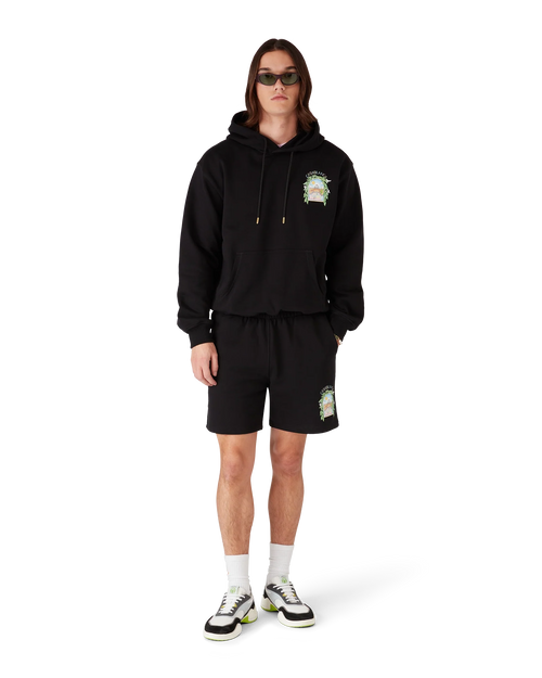 Black L'Arche Hooded Sweatshirt