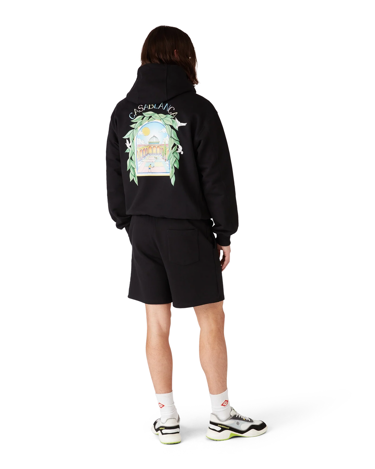 Black L'Arche Hooded Sweatshirt