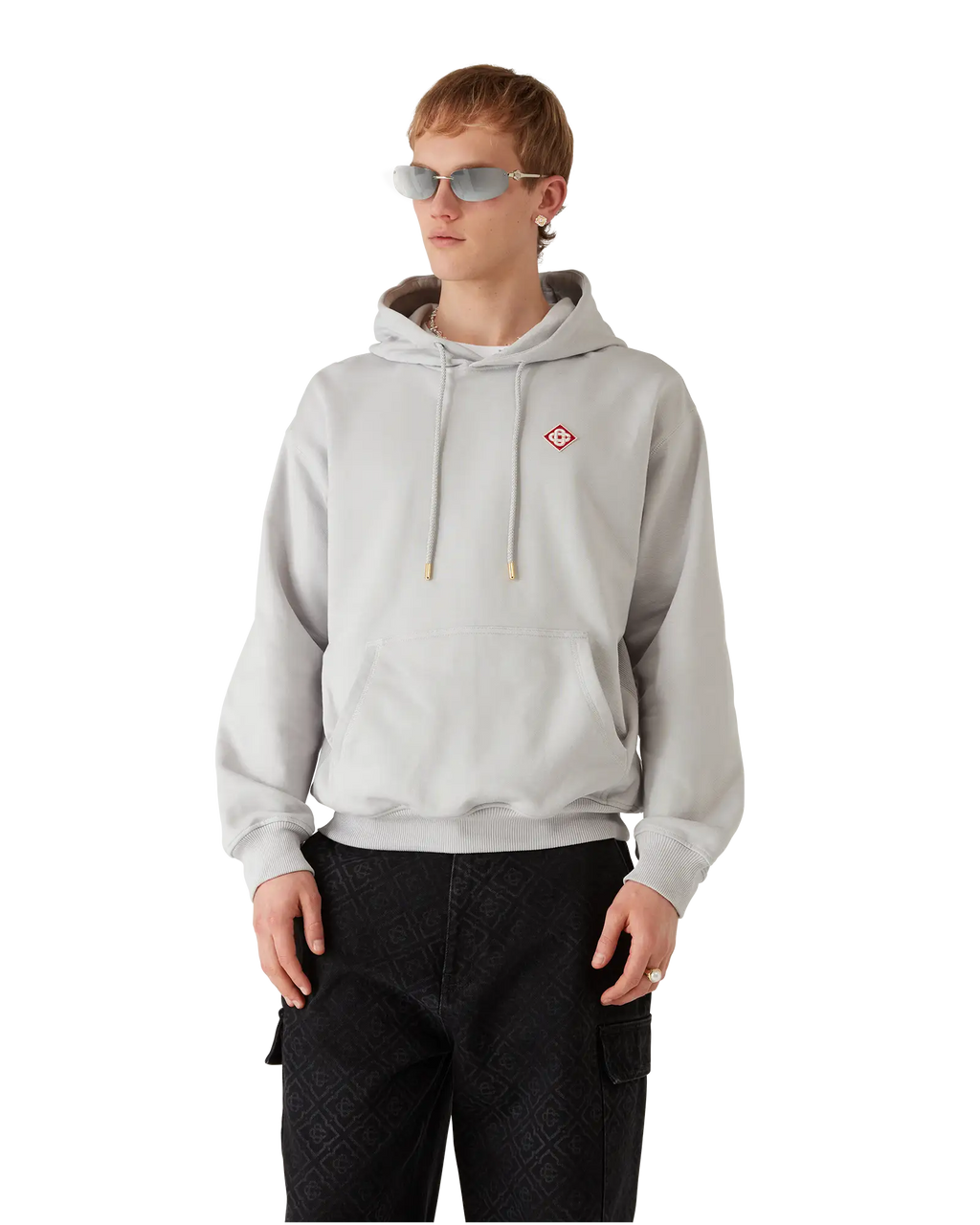 Diamond Logo Hooded Sweatshirt