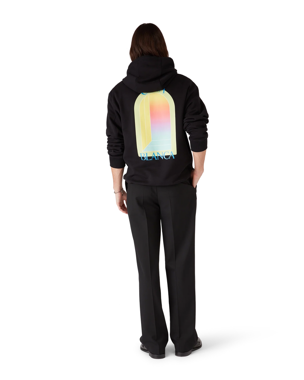 Gradient Arch Hooded Sweatshirt