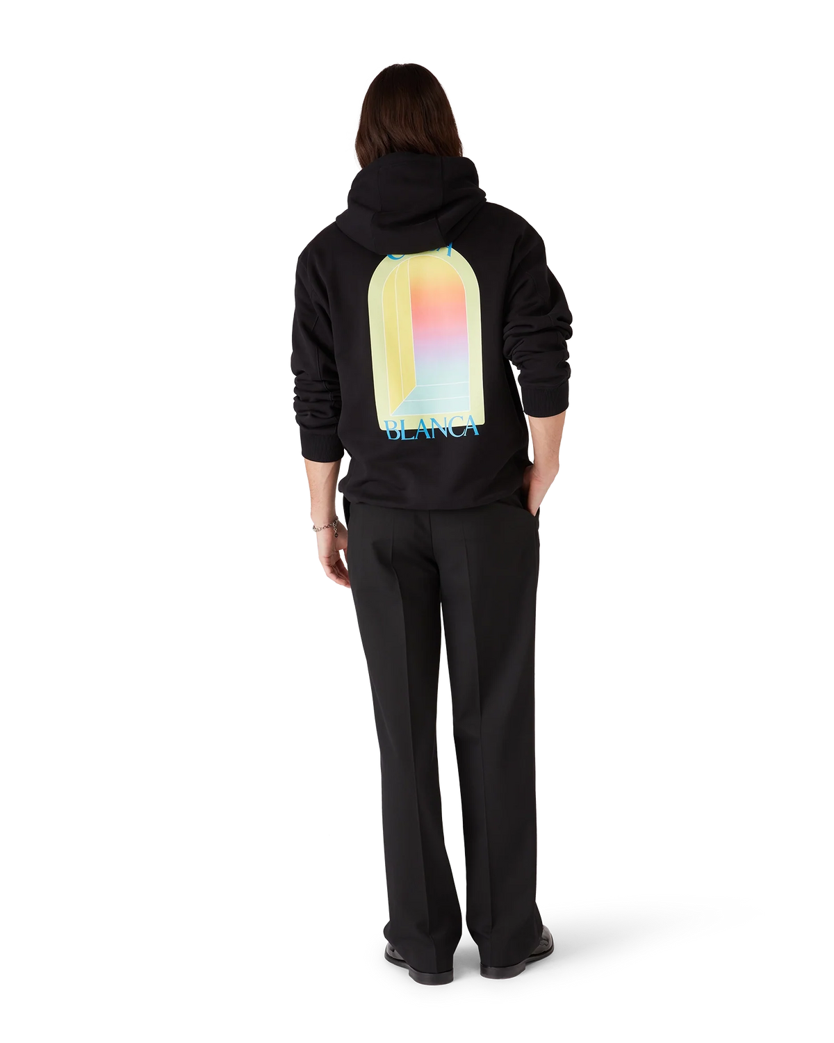 Gradient Arch Hooded Sweatshirt