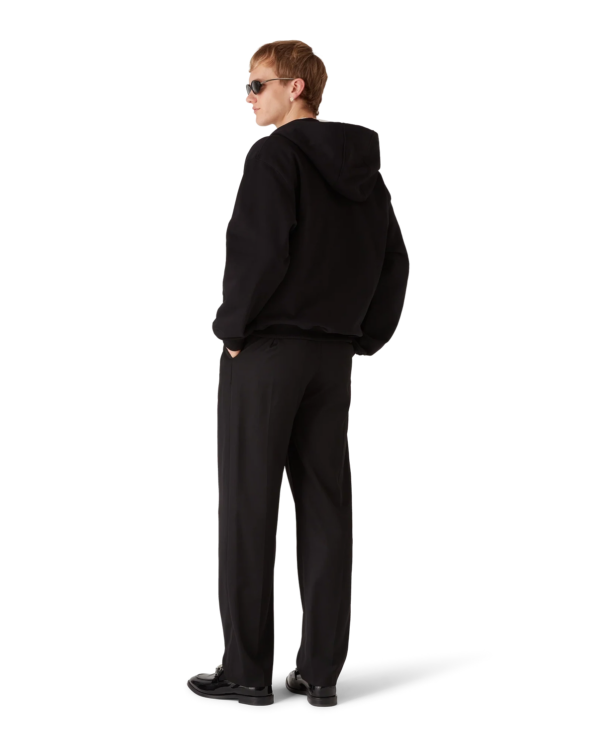 Diamond Logo Zip Hooded Sweatshirt
