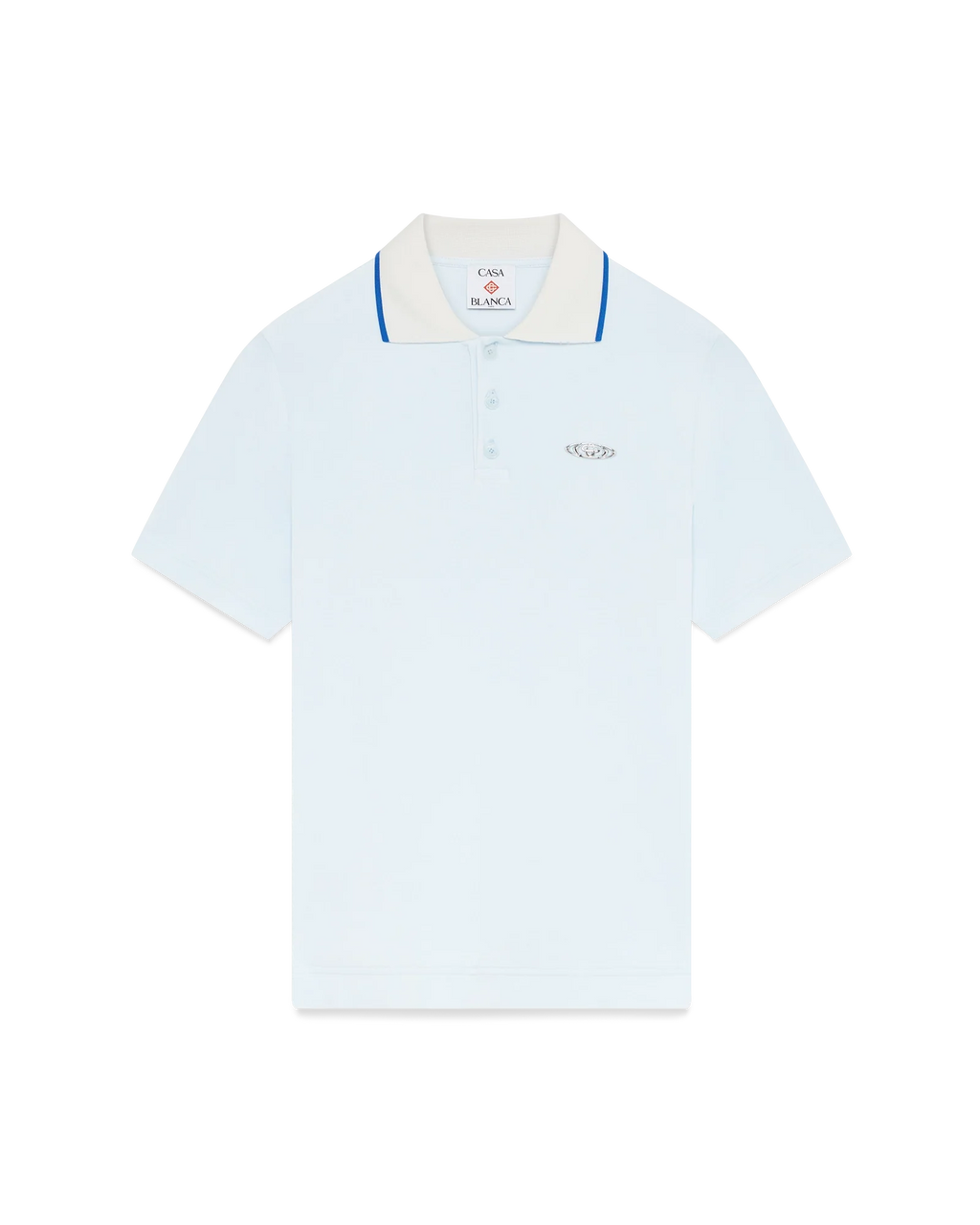 Velour Short Sleeve Polo Shirt