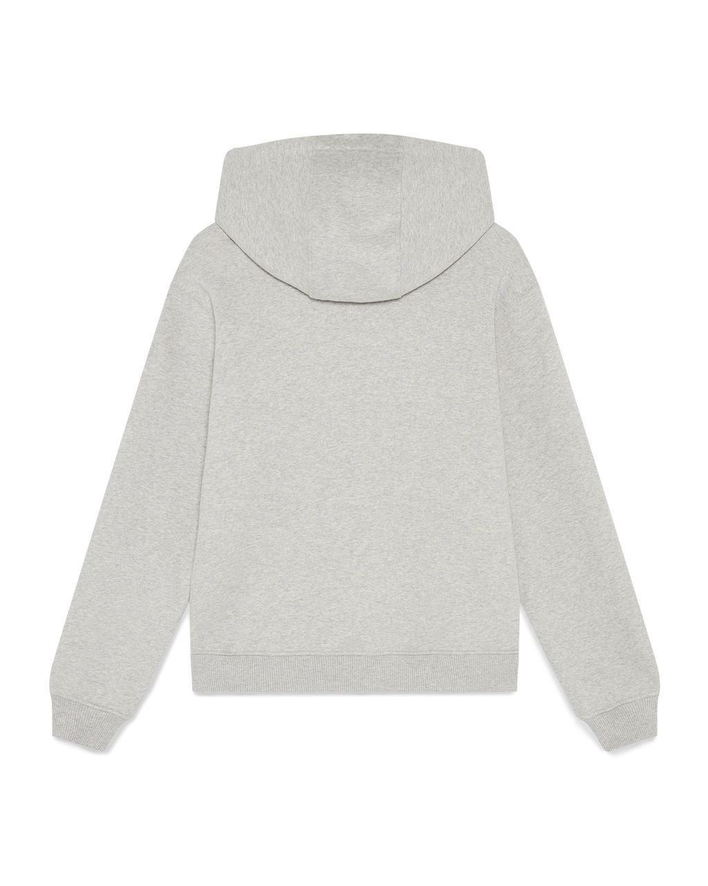 Cashmere Blend Zip-Up Hooded Sweatshirt