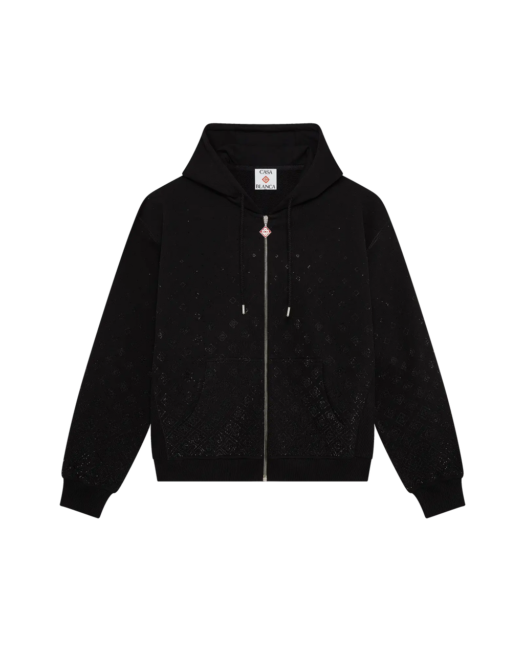Crystal Monogram Long Sleeve Sweatshirt