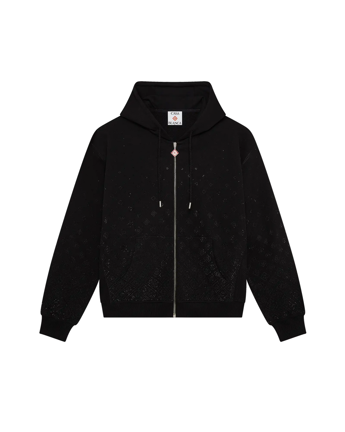 Crystal Monogram Long Sleeve Sweatshirt