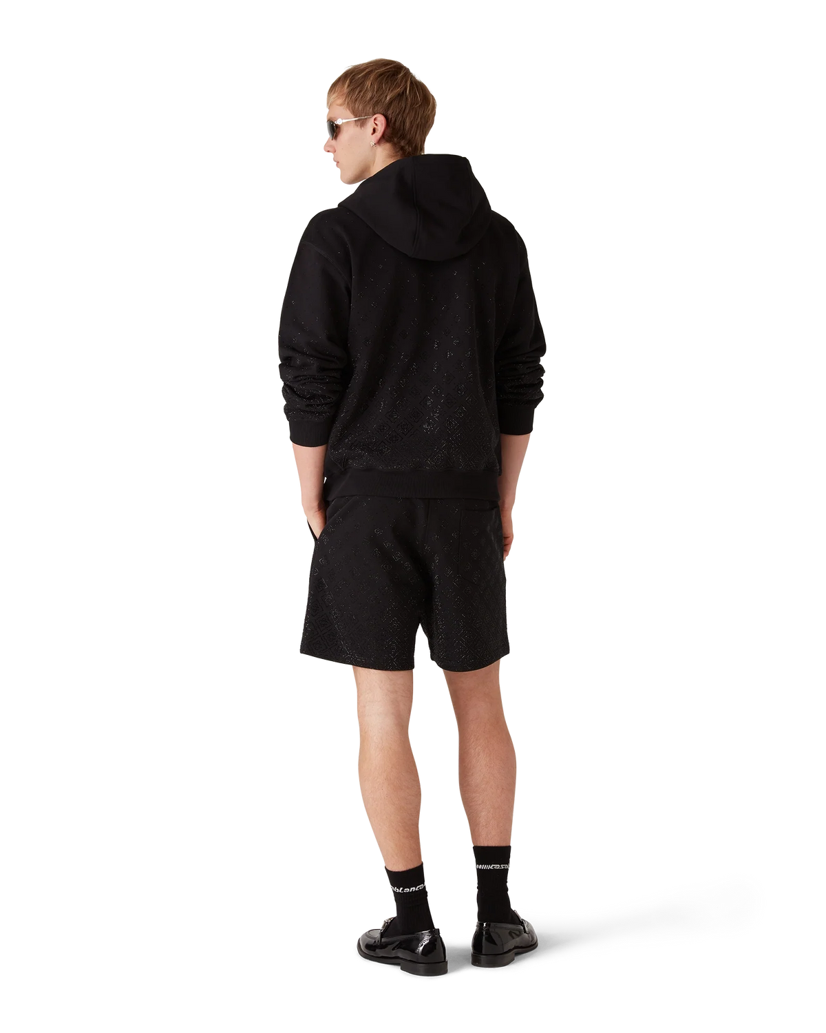 Crystal Monogram Long Sleeve Sweatshirt