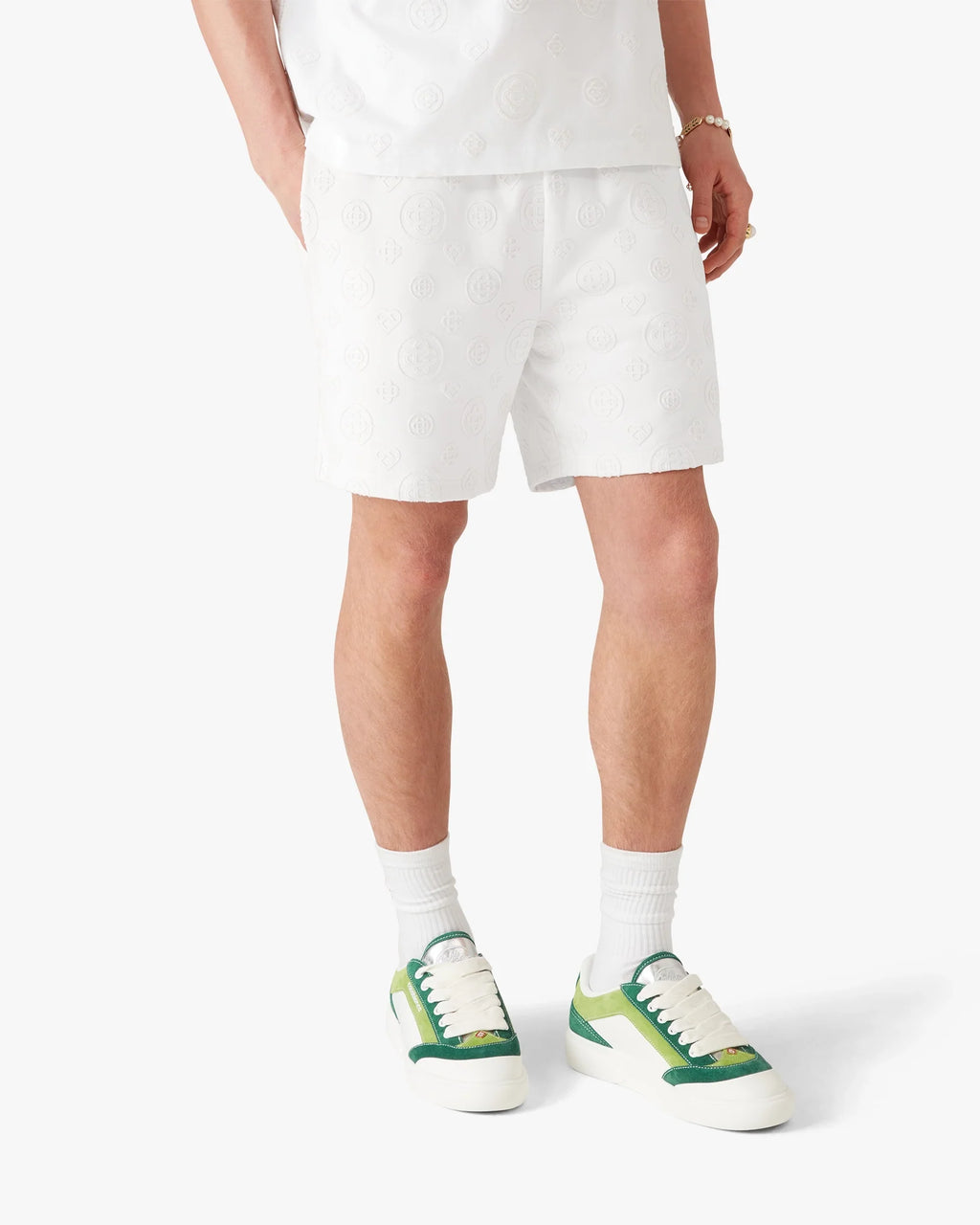 Applique Monogram Sweatshorts