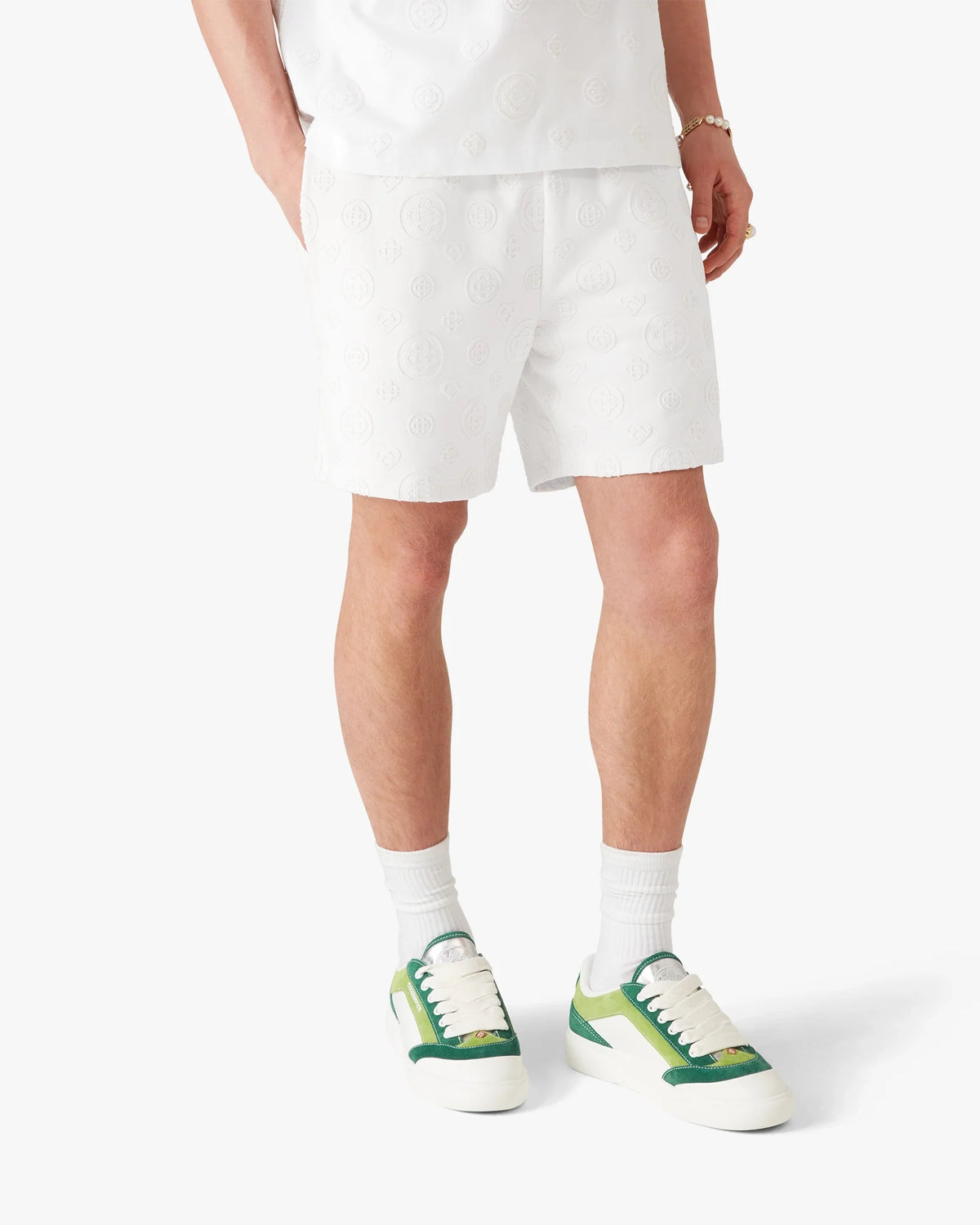 Applique Monogram Sweatshorts