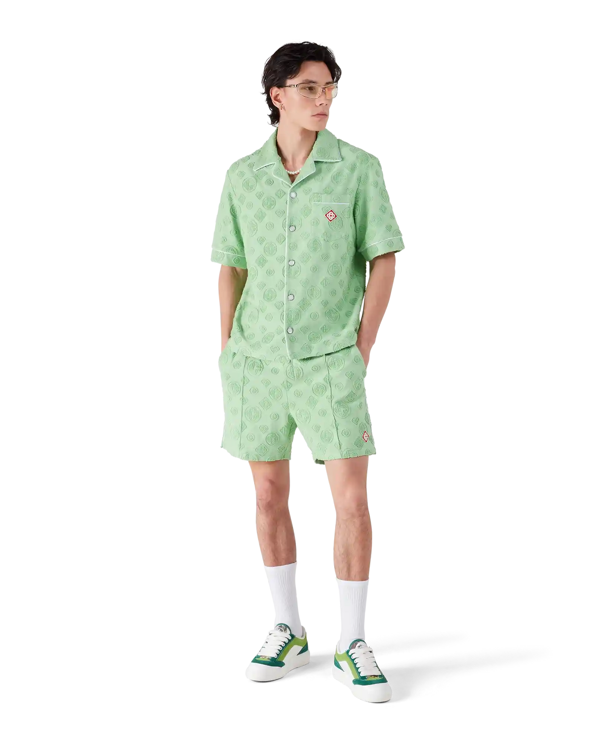 Towelling Monogram Shorts