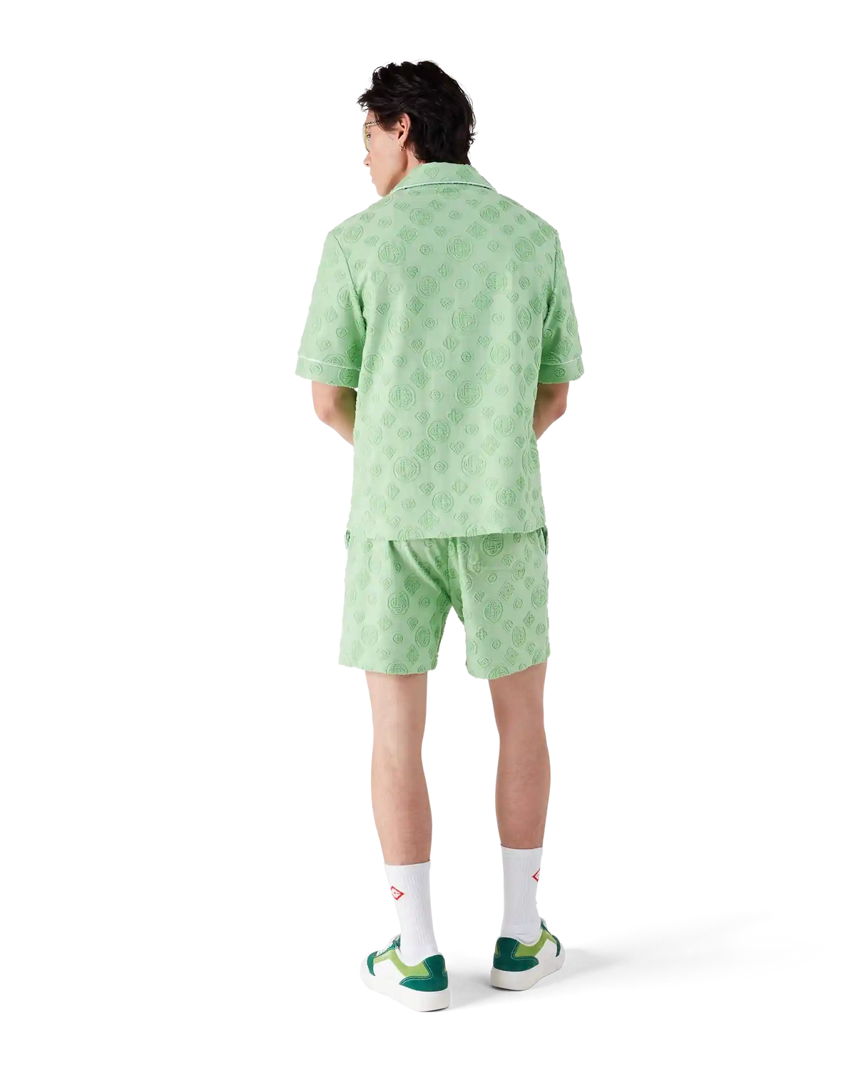 Towelling Monogram Shorts