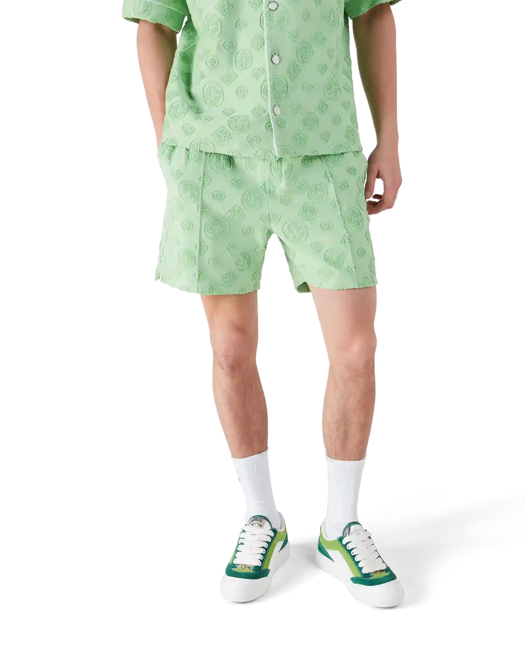 Towelling Monogram Shorts