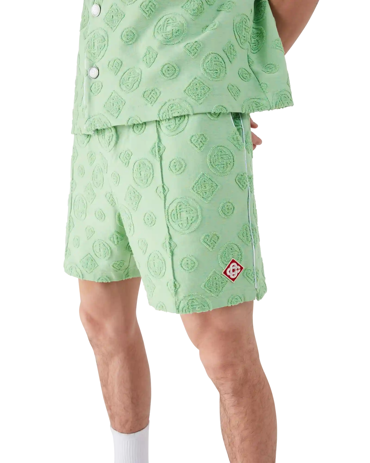 Towelling Monogram Shorts