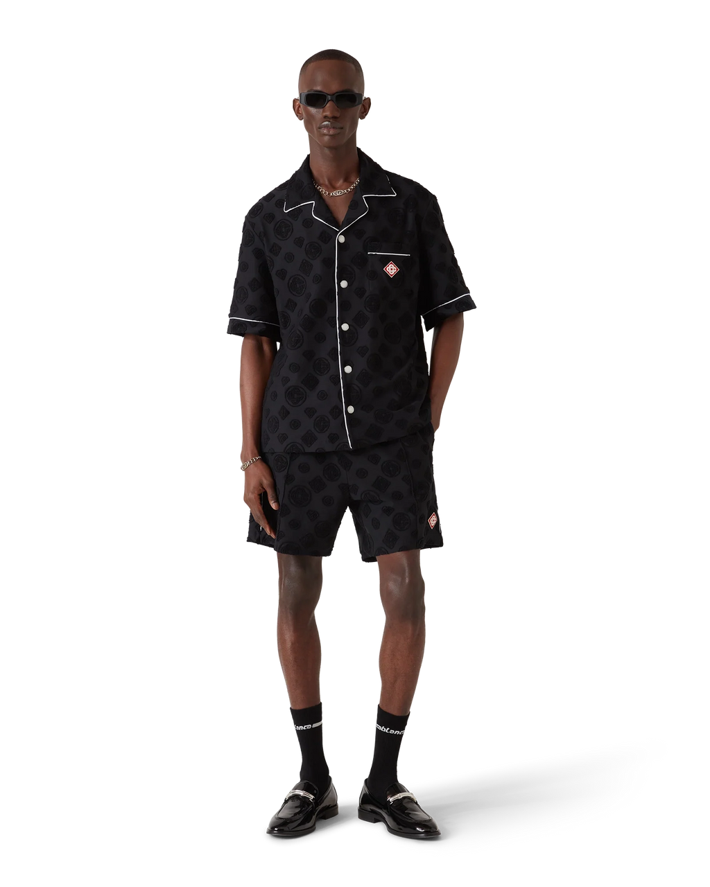 Towelling Monogram Shorts
