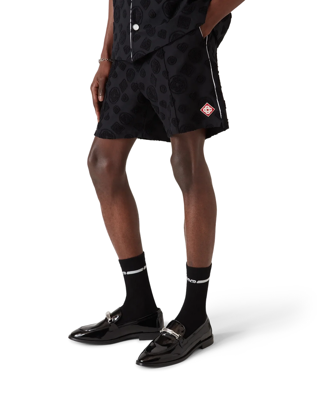 Towelling Monogram Shorts