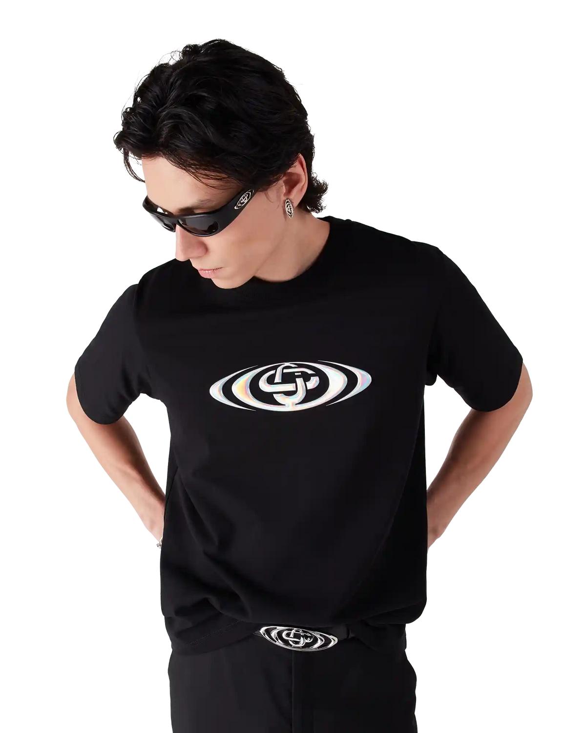 Warped Logo Short Sleeve T-Shirt