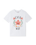 Casa Way Orchid Logo Short Sleeve T-Shirt
