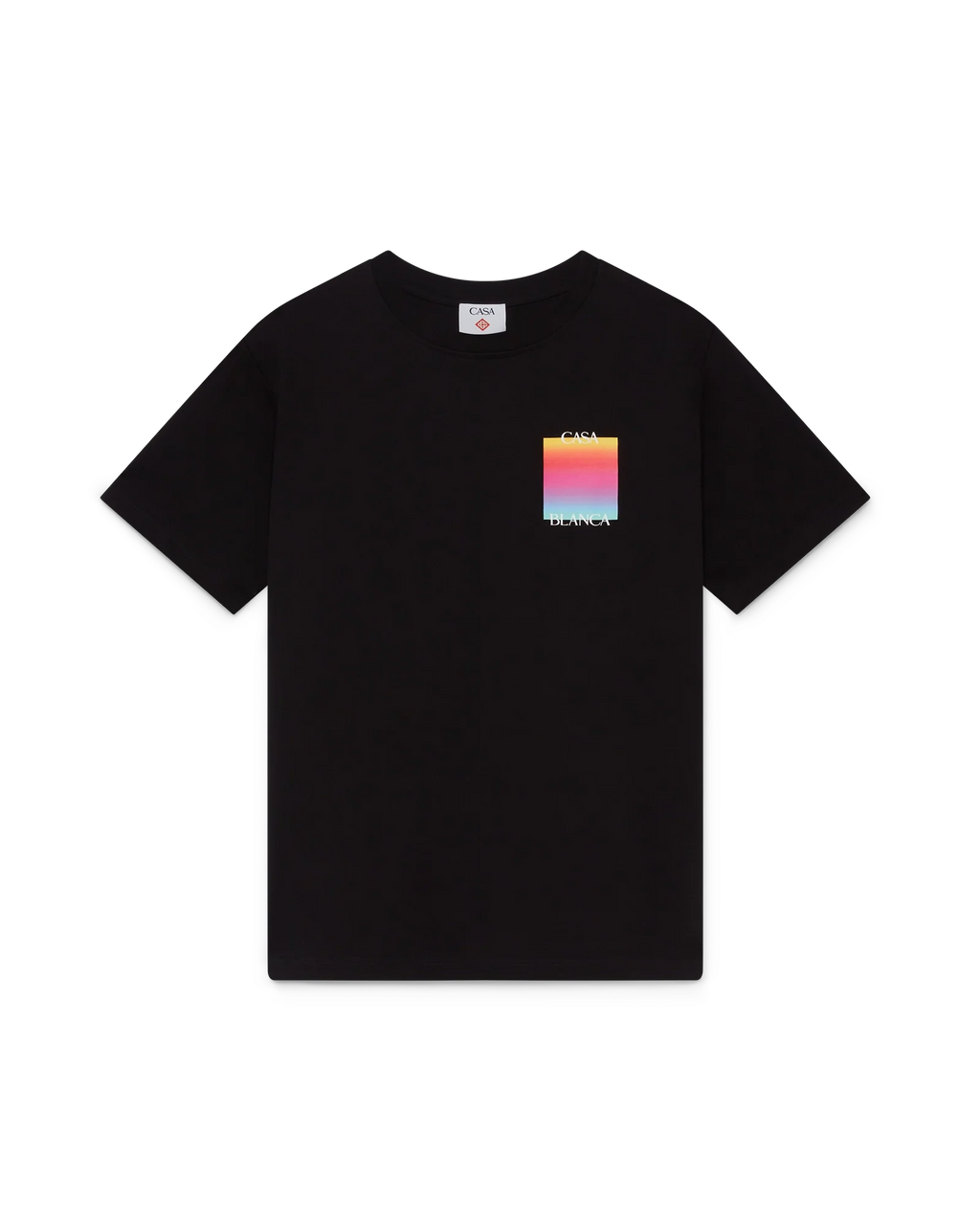 Gradient Square Logo Short Sleeve T-Shirt