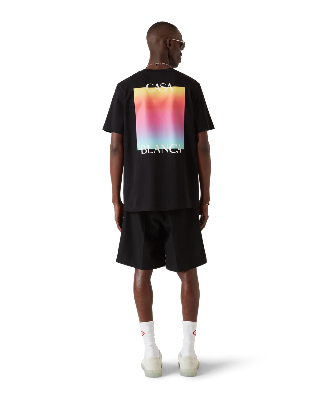 Gradient Square Logo Short Sleeve T-Shirt