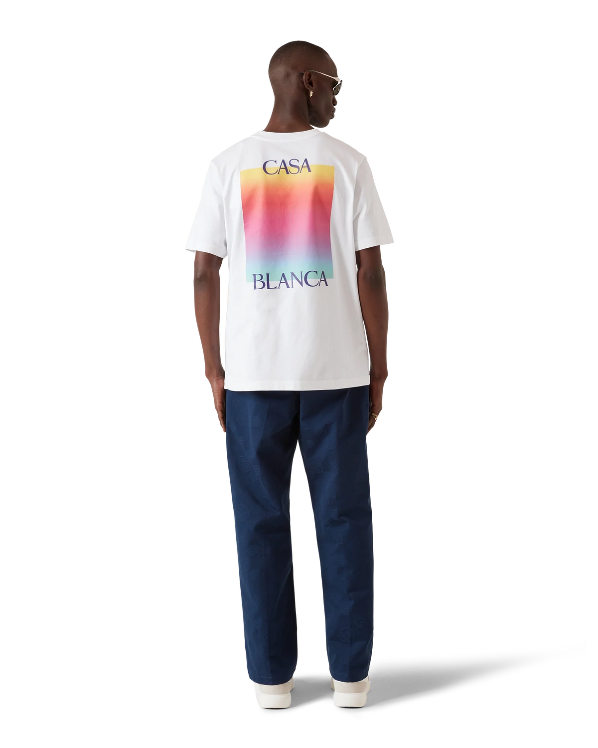 Gradient Square Logo Short Sleeve T-Shirt