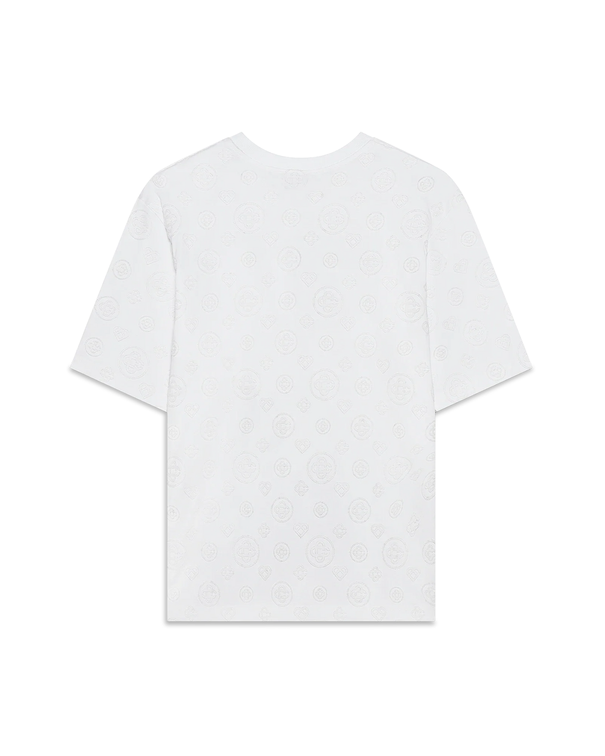 Applique Monogram Oversized Short Sleeve T-Shirt