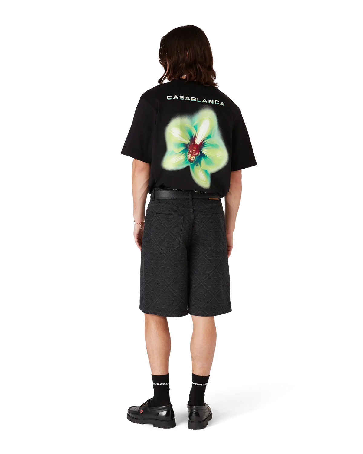 Glitch Orchid Oversized Short Sleeve T-Shirt