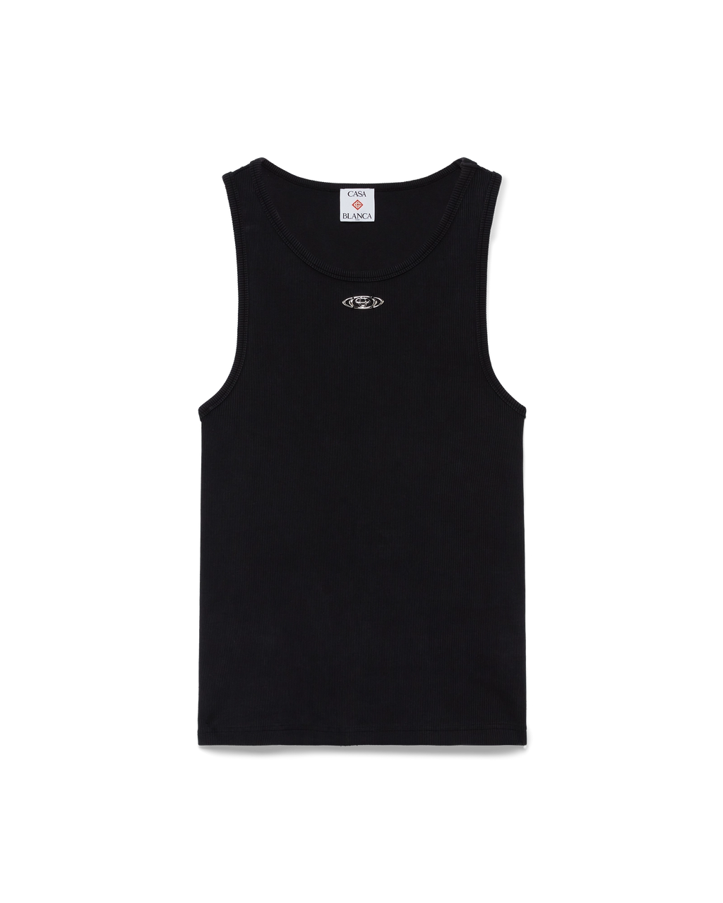 Faded Ribbed Tank Top