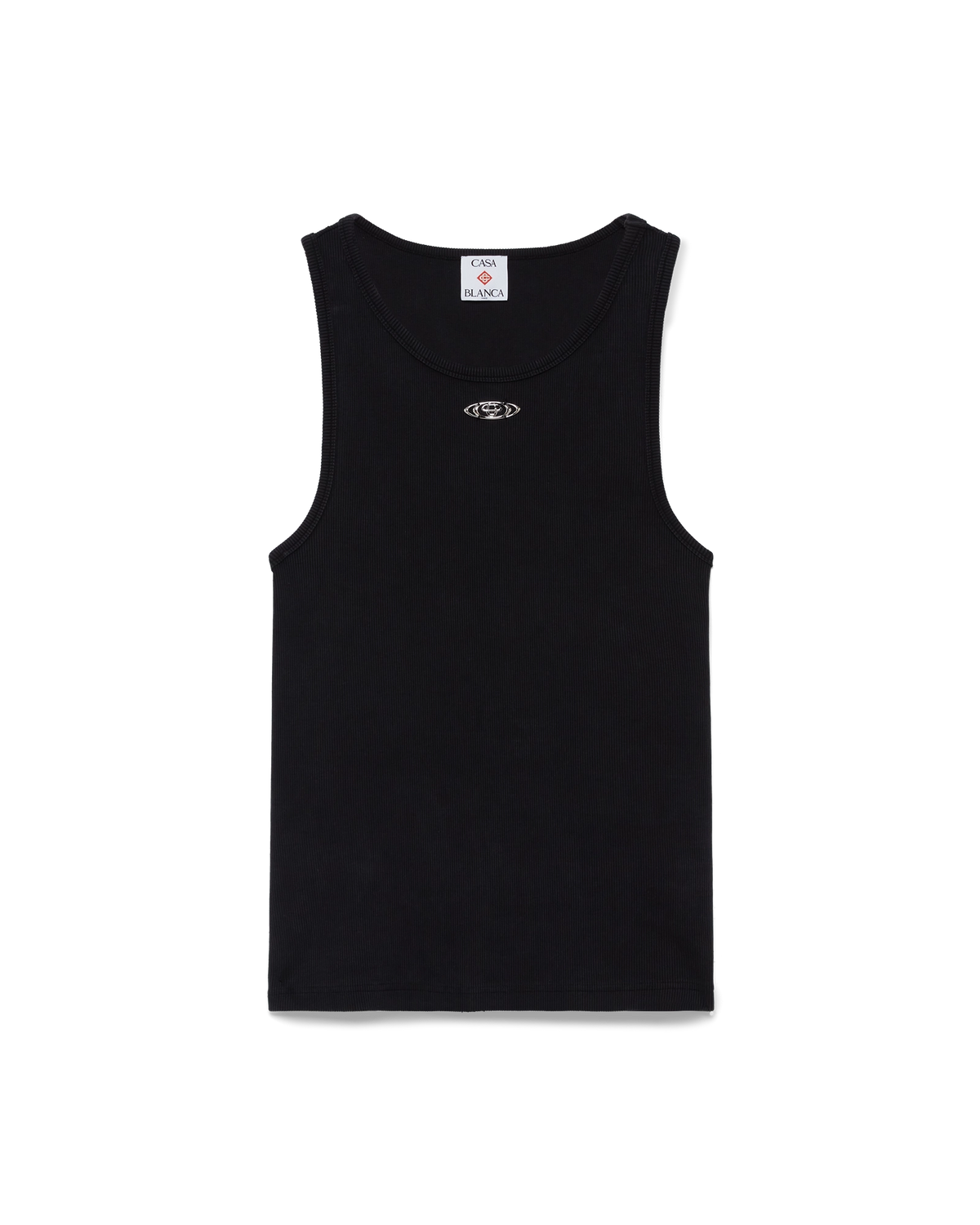 Faded Ribbed Tank Top