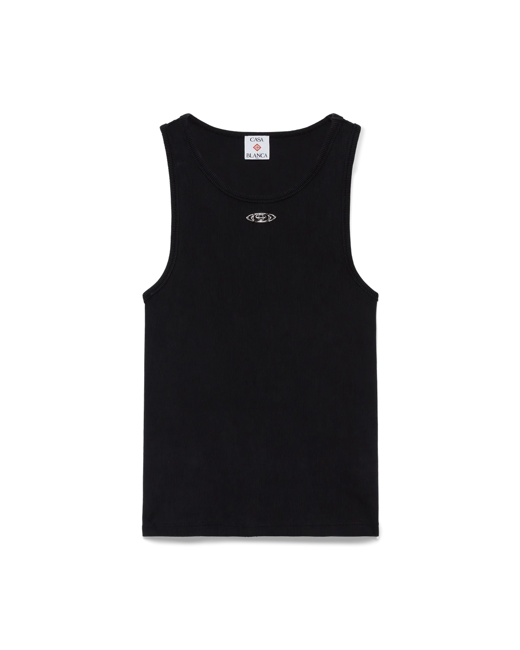 Faded Ribbed Tank Top