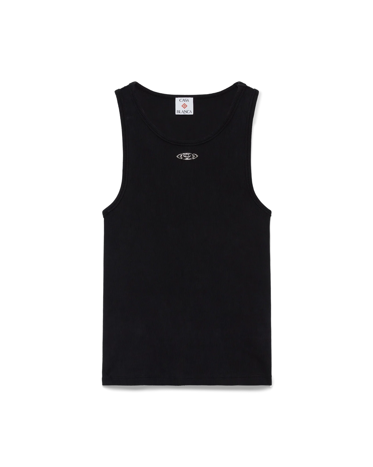 Faded Ribbed Tank Top